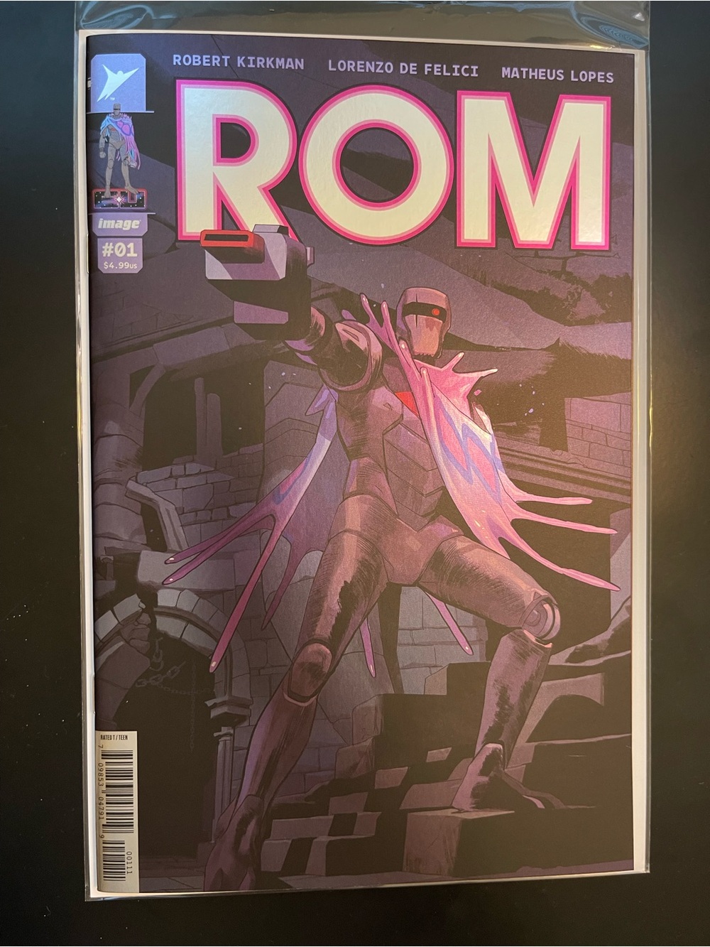 ROM #1 MASK BLIND BAG SECRET FOIL VARIANT by ROBERT KIRKMAN Image Comics 2026 NM